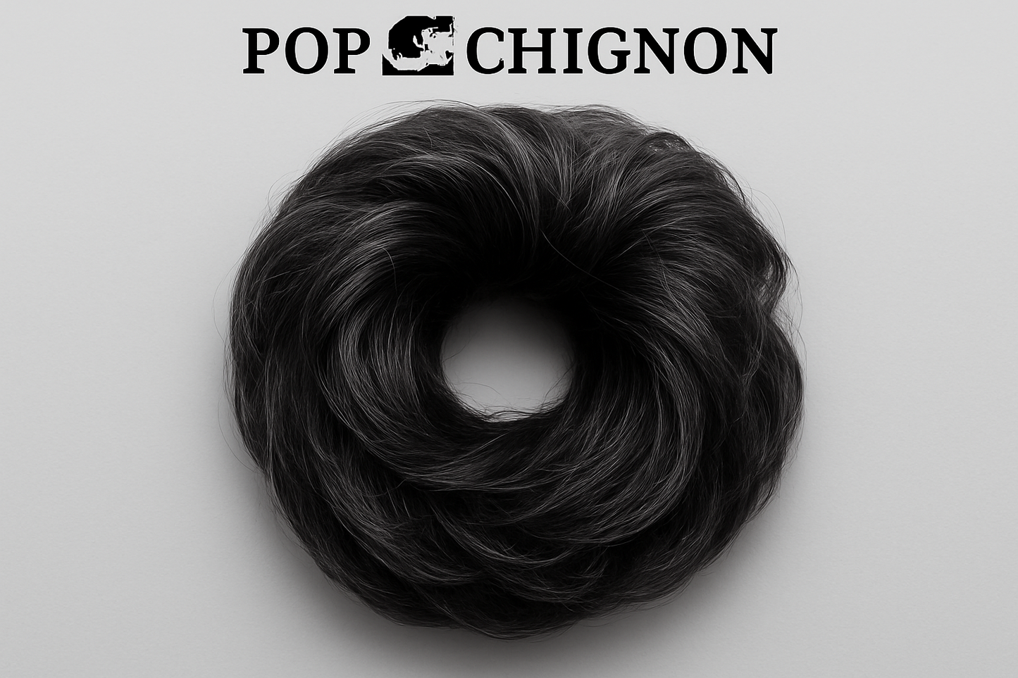 Image 3: Détails avec logo - Qualité fibres gris foncé