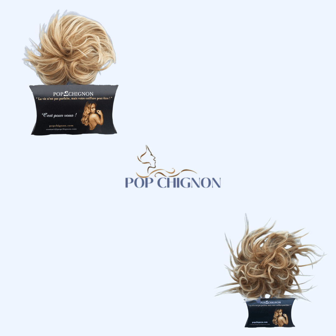 Postiches Chignon Mariage avec Meche | Pop Chignon