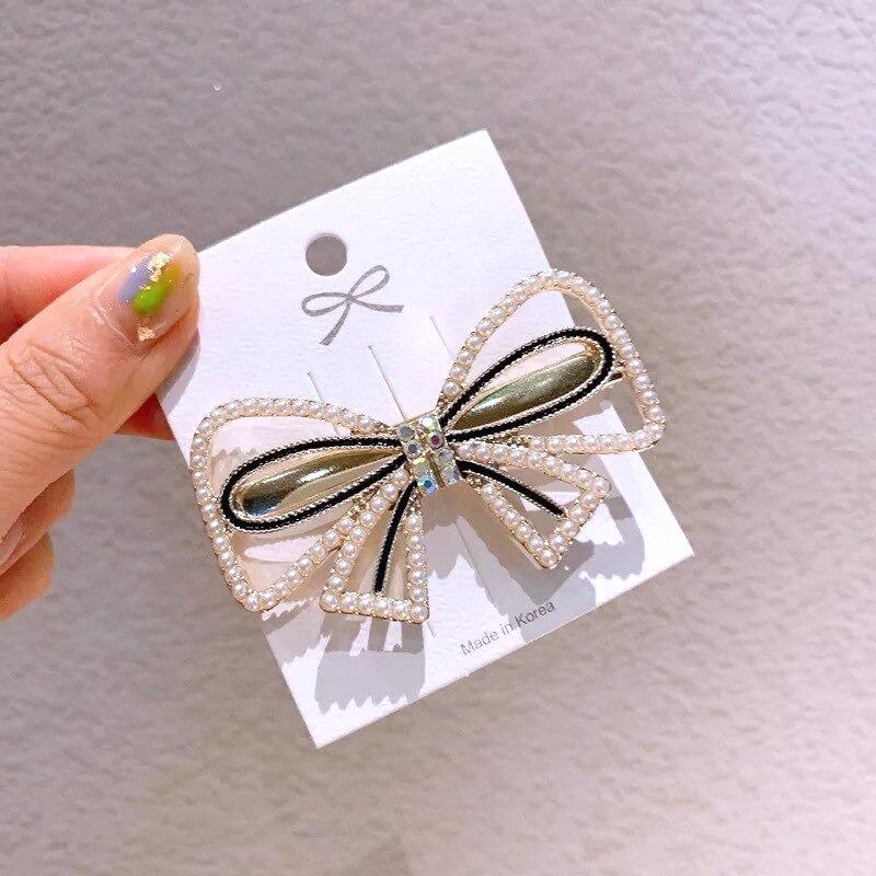 Barrette Cheveux Nœud Élégant - Accessoire Féminin Chic