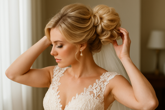 Image 2: Lifestyle - Mariée blonde avec nuances authentiques