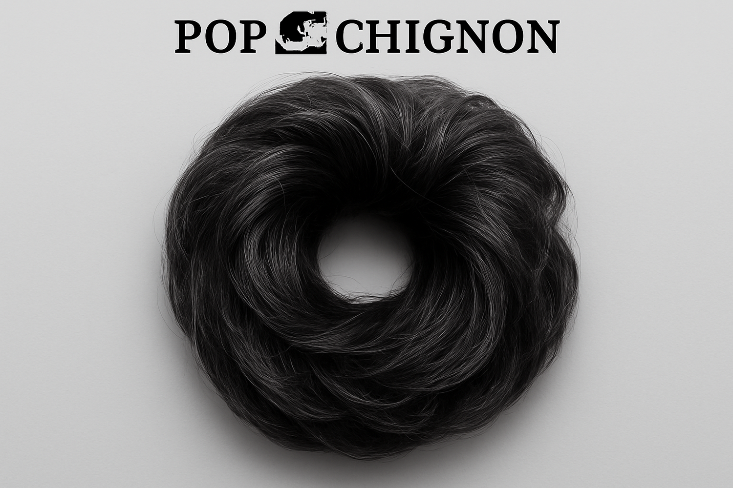 Image 3: Détails avec logo - Qualité fibres gris foncé