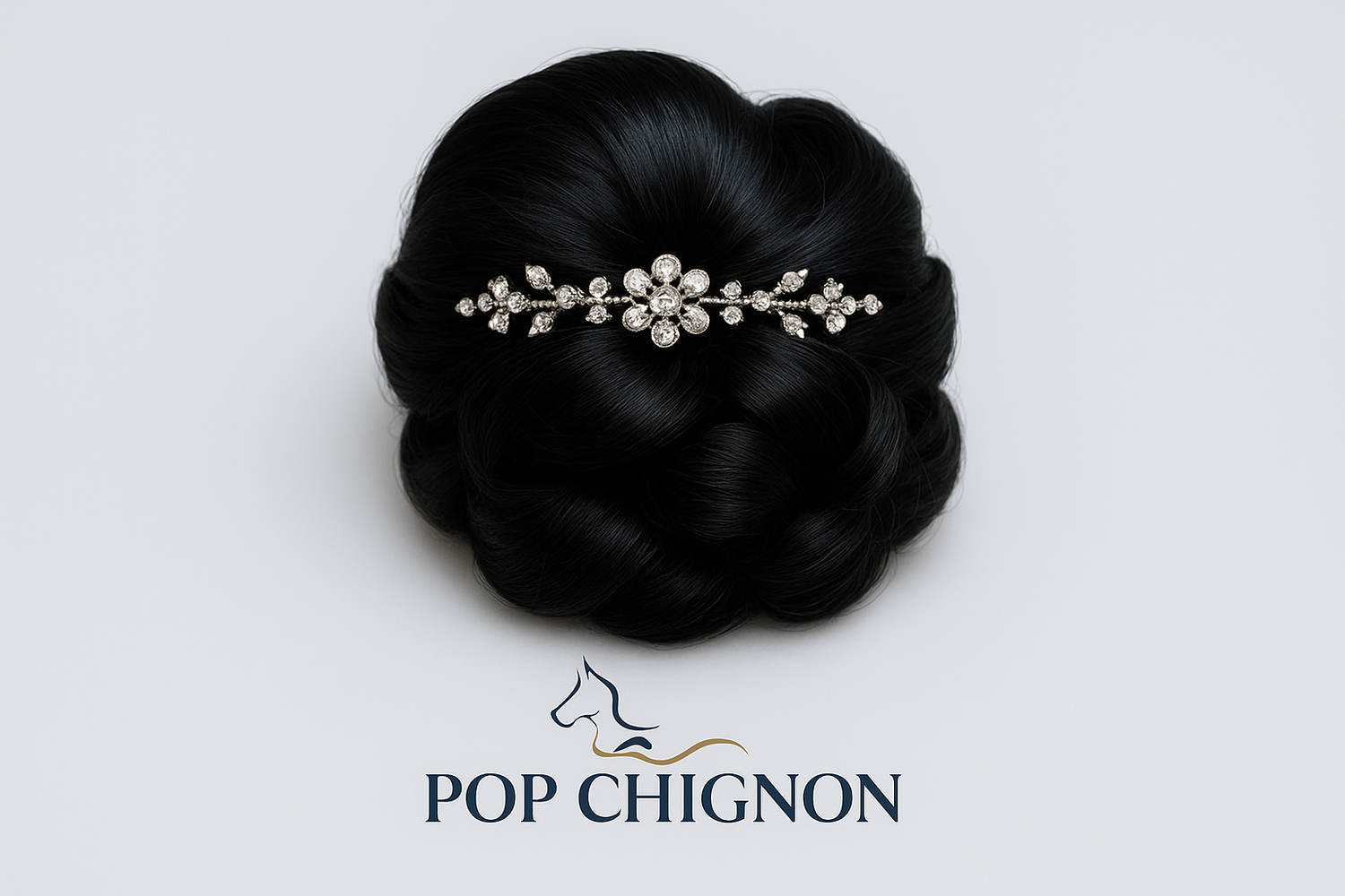Image 3: Détails avec logo - Qualité set mariage noir