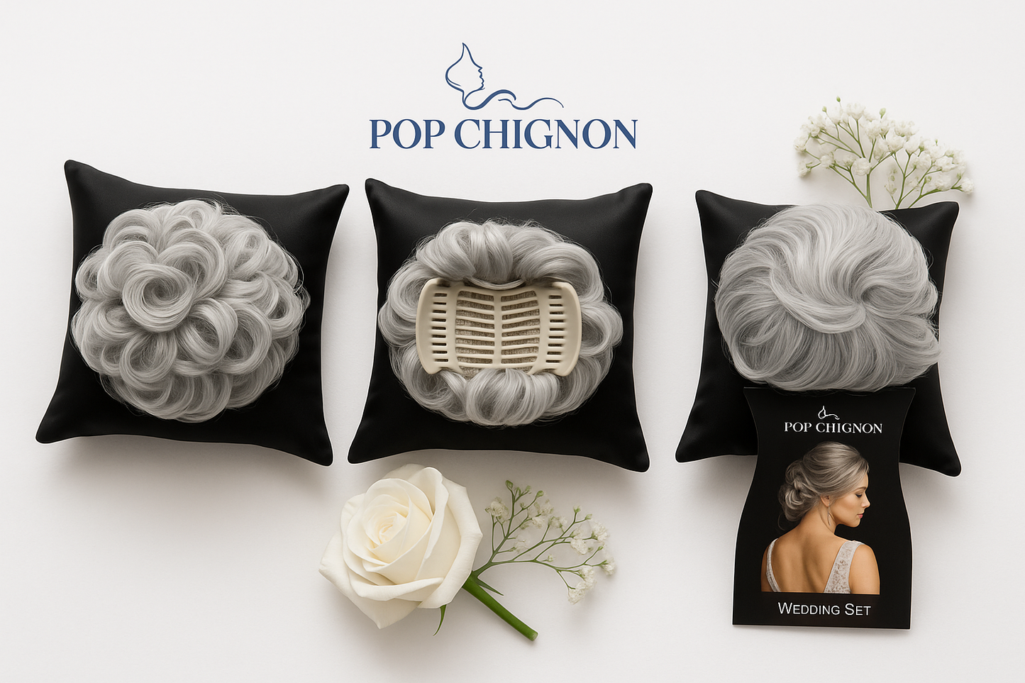 Image 4: Packaging premium - Set complet avec branding Pop Chignon