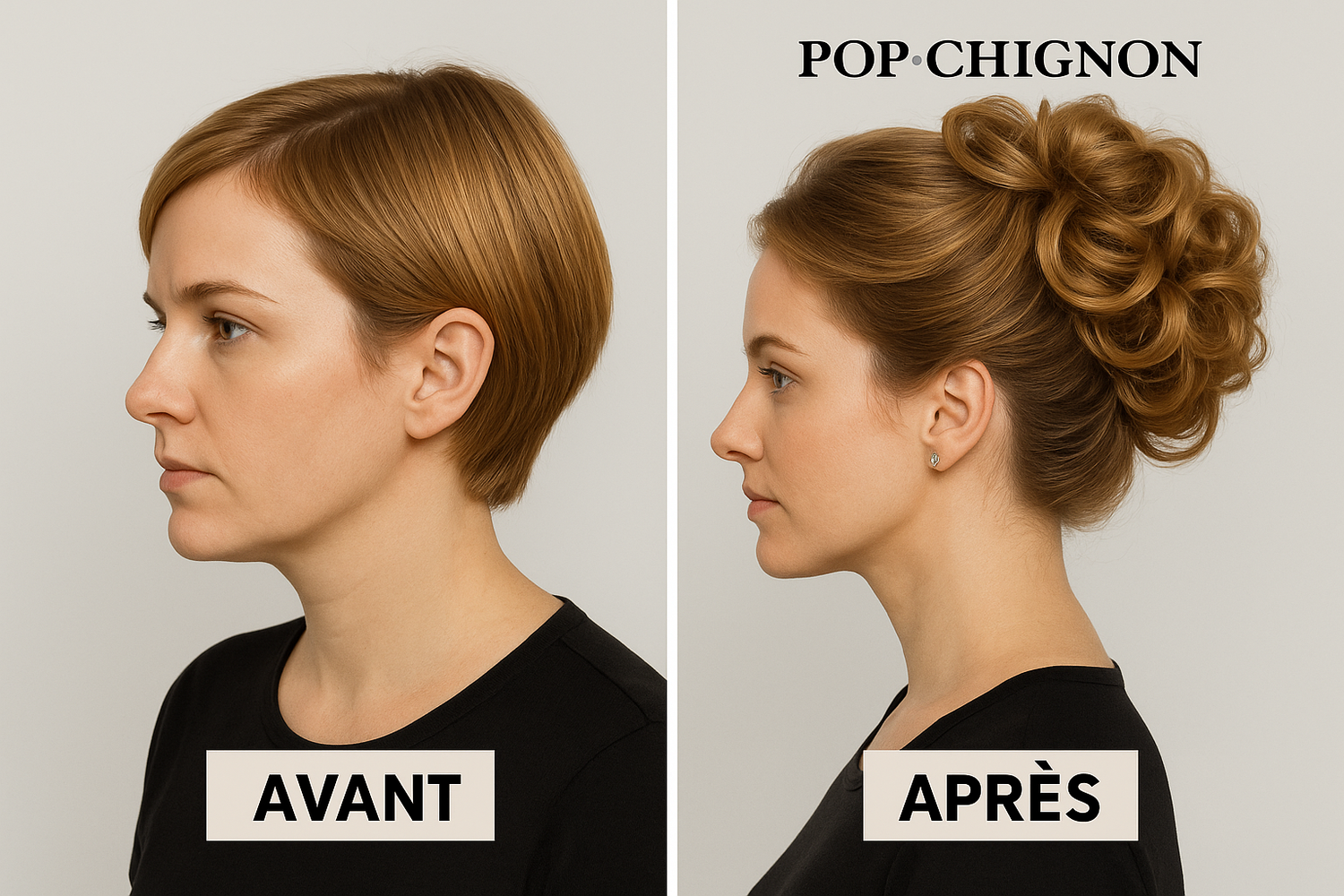 Image 5: Avant/Après - Collage dramatique élastique
