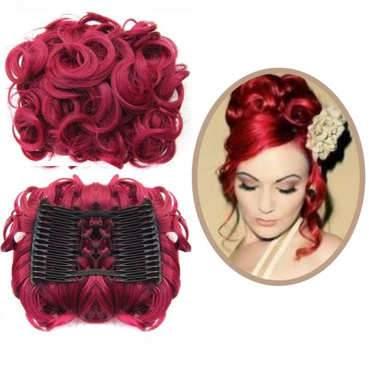 Postiche Chignon Rouge | Pop Chignon