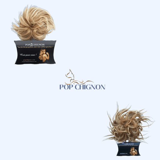 Postiches Chignon Mariage avec Meche | Pop Chignon
