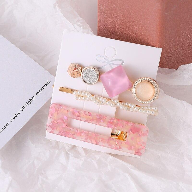 Barrettes Roses Fantaisie - Accessoires Cheveux Romantiques Chic