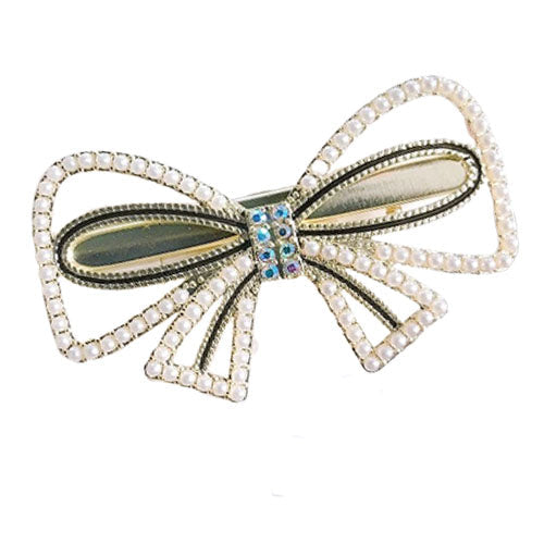 Barrette Cheveux Nœud Élégant - Accessoire Féminin Chic