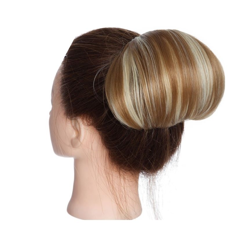 chignon avec extension | faux chignon meche