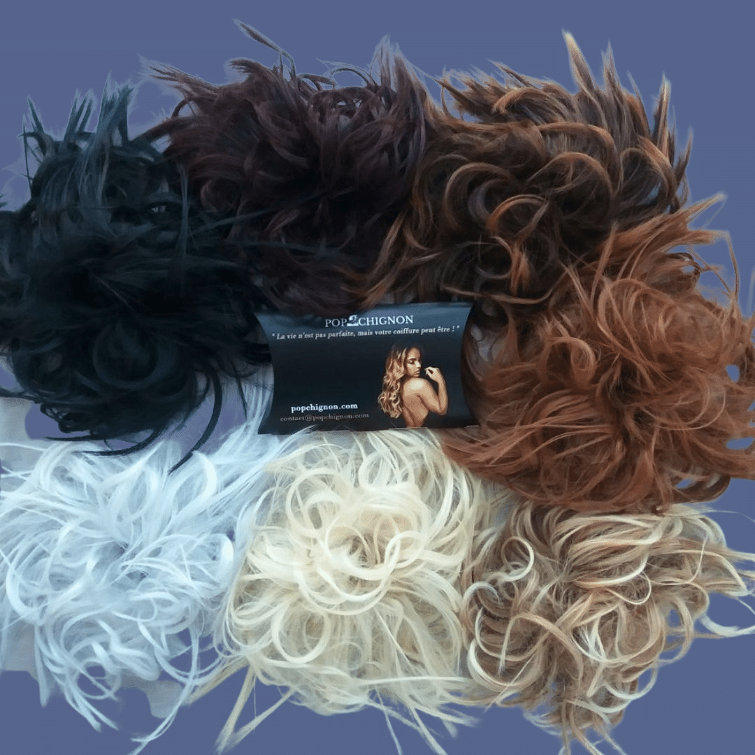 Postiche pour chignon flou | Pop Chignon