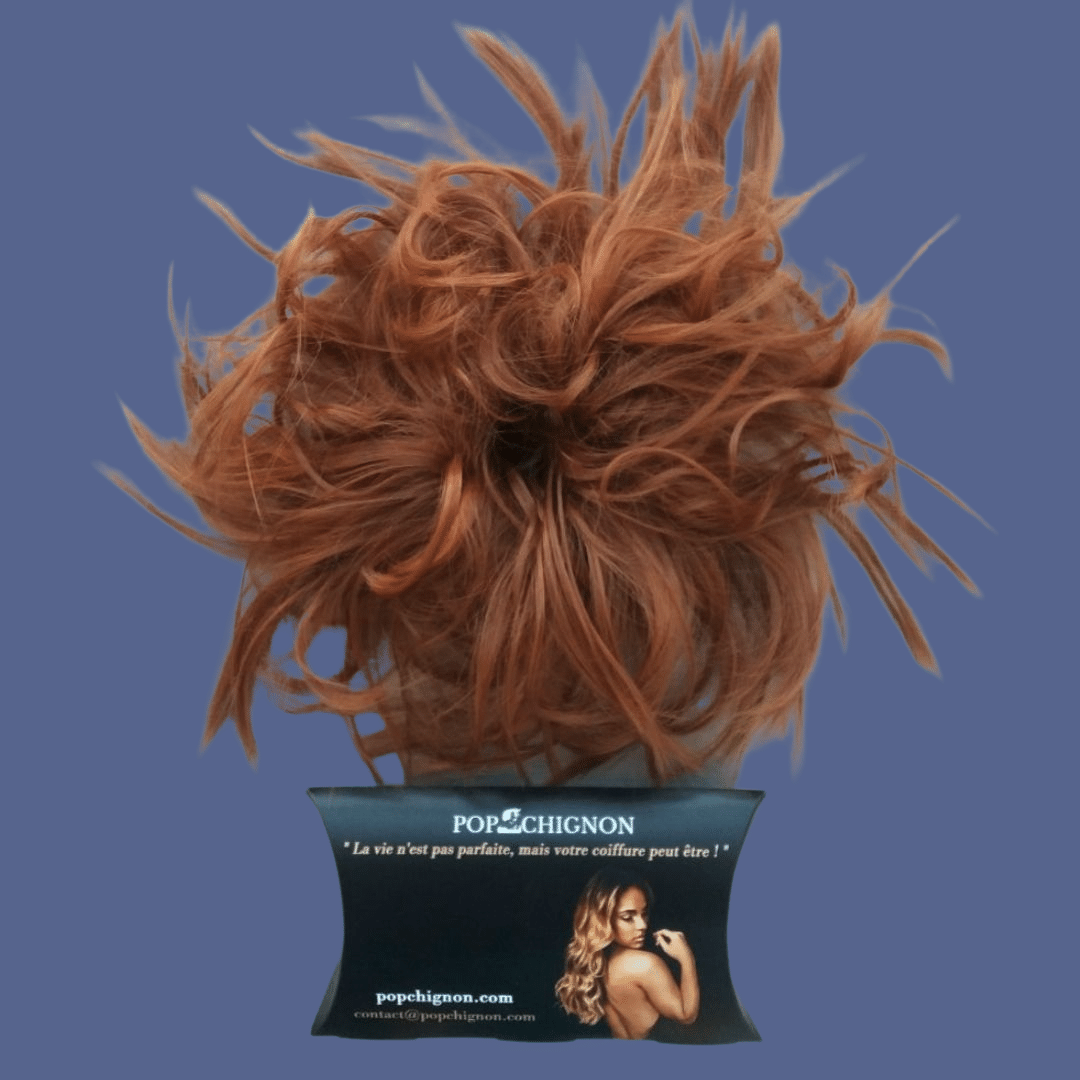 Faux chignon flou roux | Pop Chignon