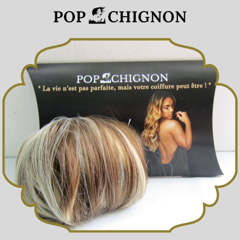 postiche femme chignon