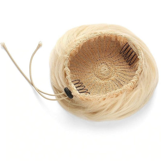 Postiche blonde chignon+ postiche chignon bun heather